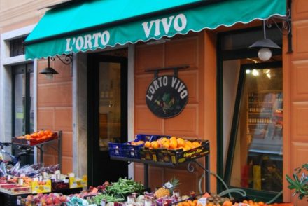 2016 Italy Levanto Cinque Terre Fresh Vegetable Market